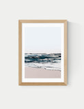 East End Prints Seashore framed art print, imported from the UK
