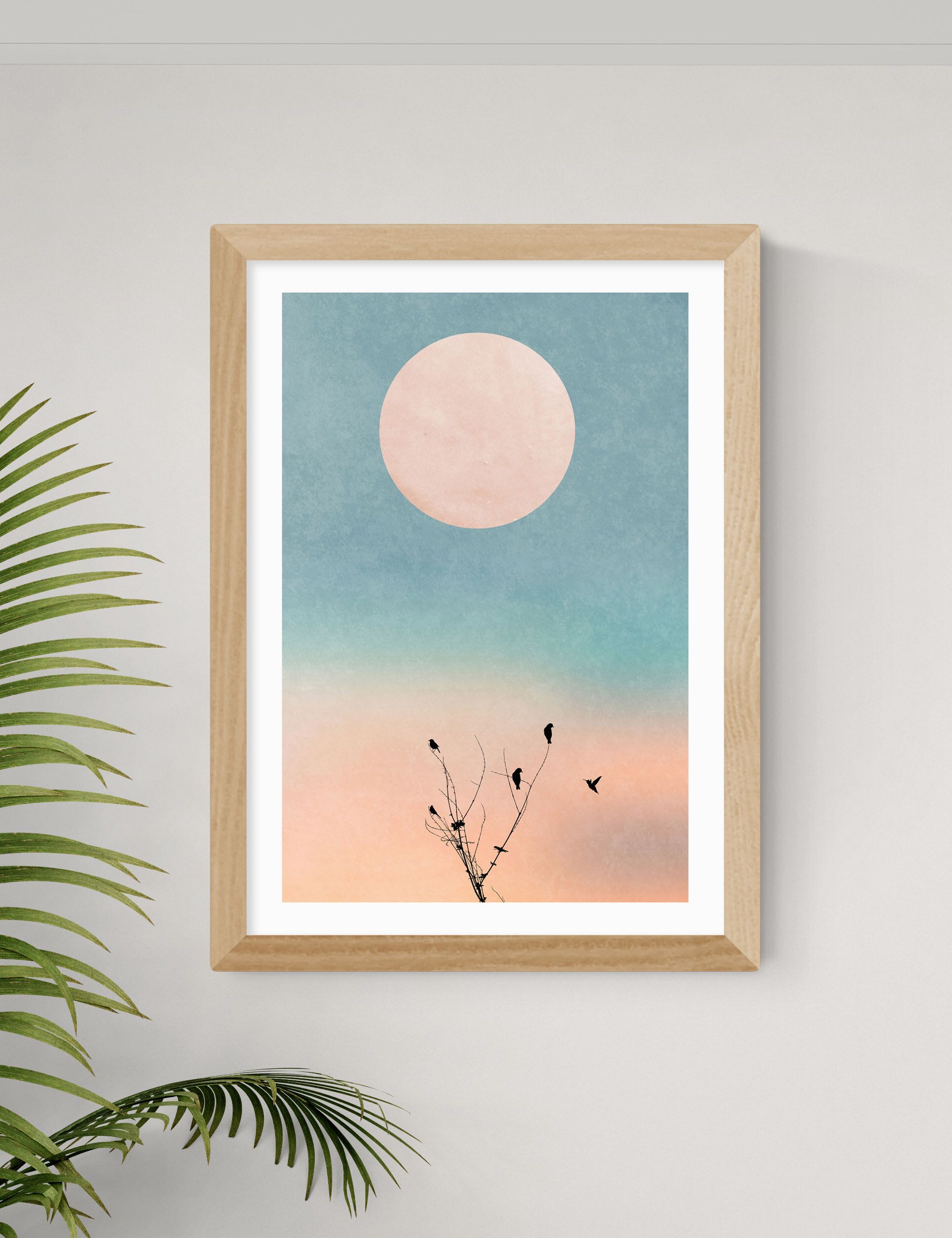East End Prints Waking Up Warm Framed Art Print