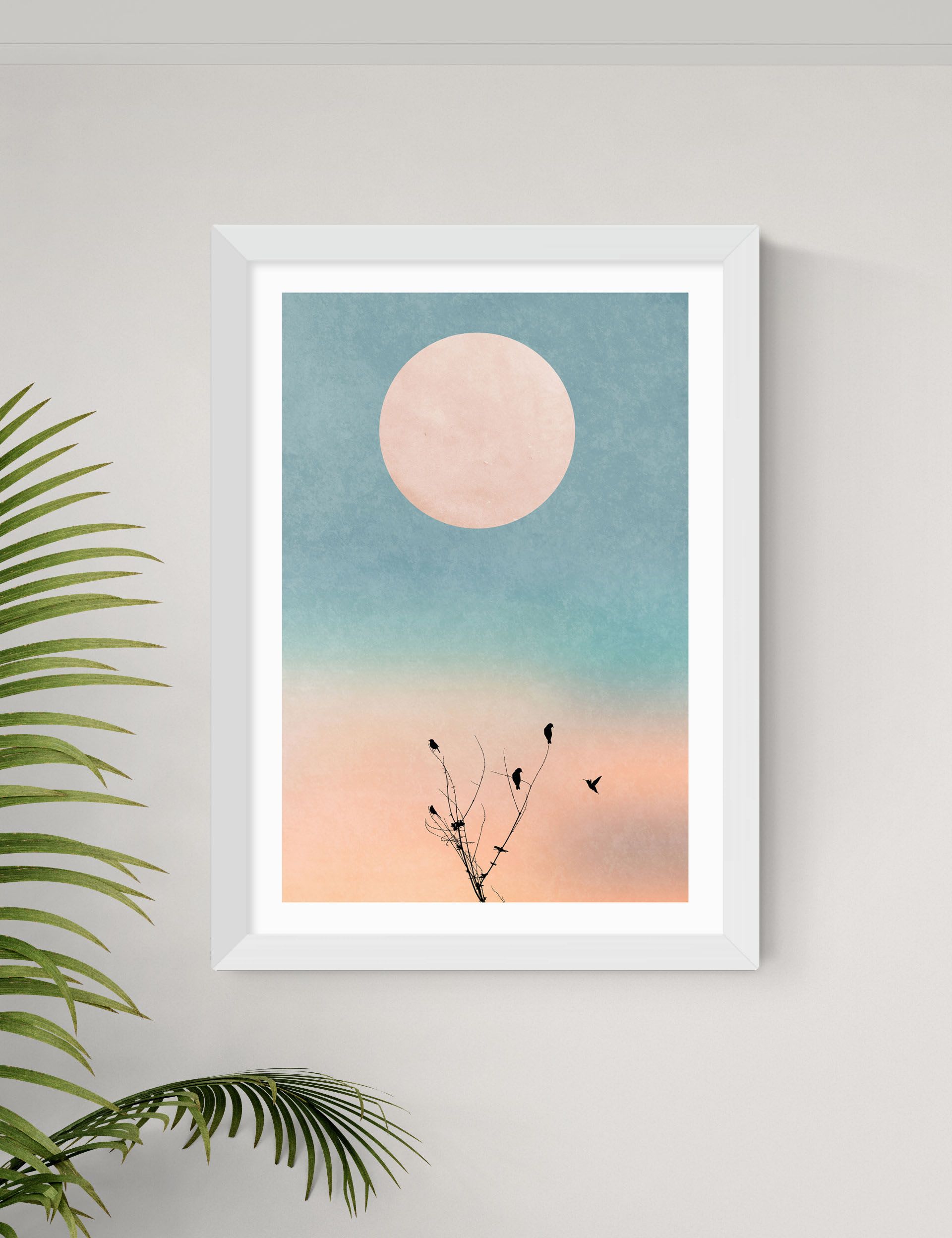 East End Prints Waking Up Warm Framed Art Print