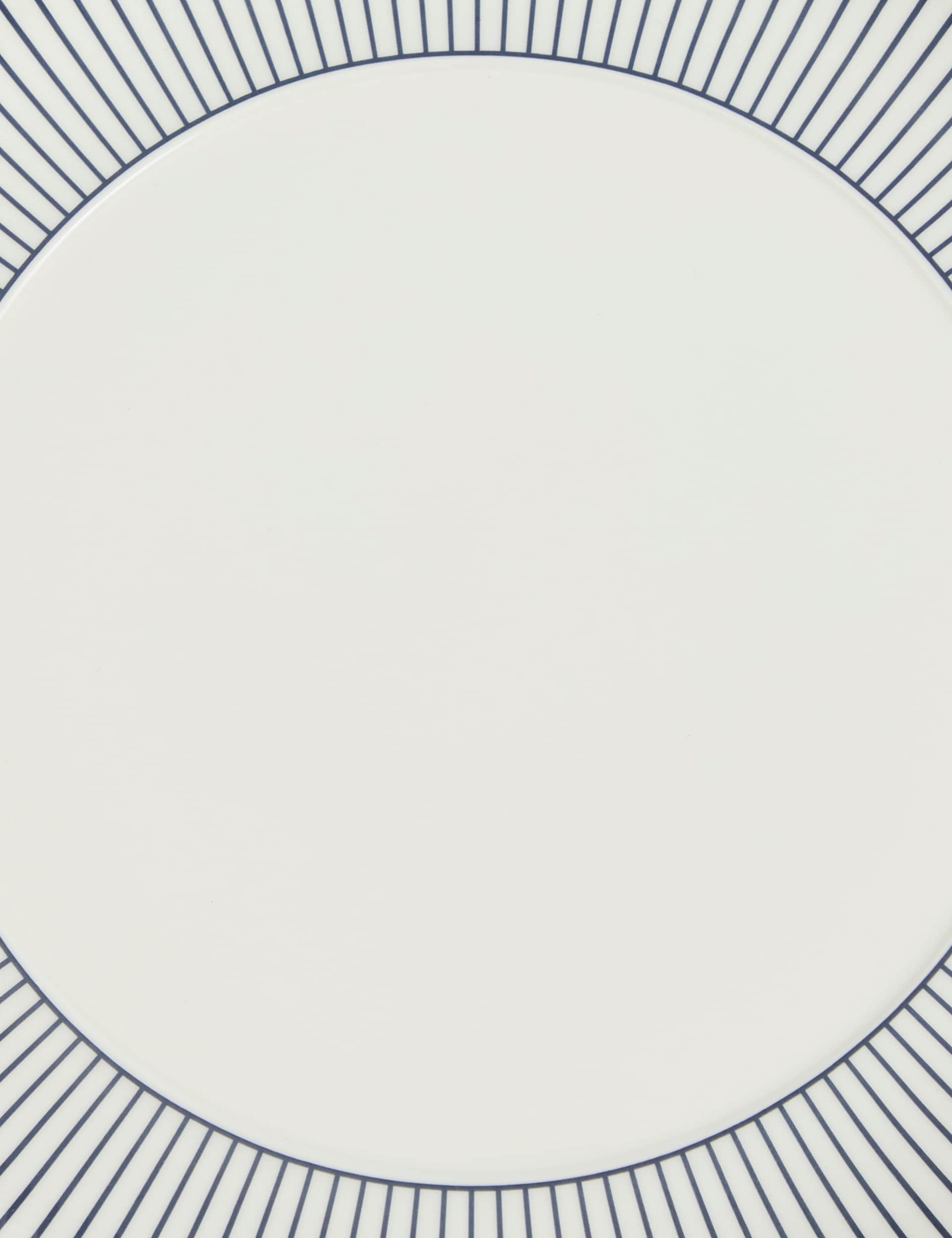 Wedgwood Gio Pinstripe plates set of 2 23.8cm, imported from the UK