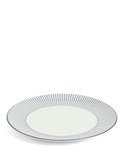 Wedgwood Gio Pinstripe plates set of 2 23.8cm, imported from the UK