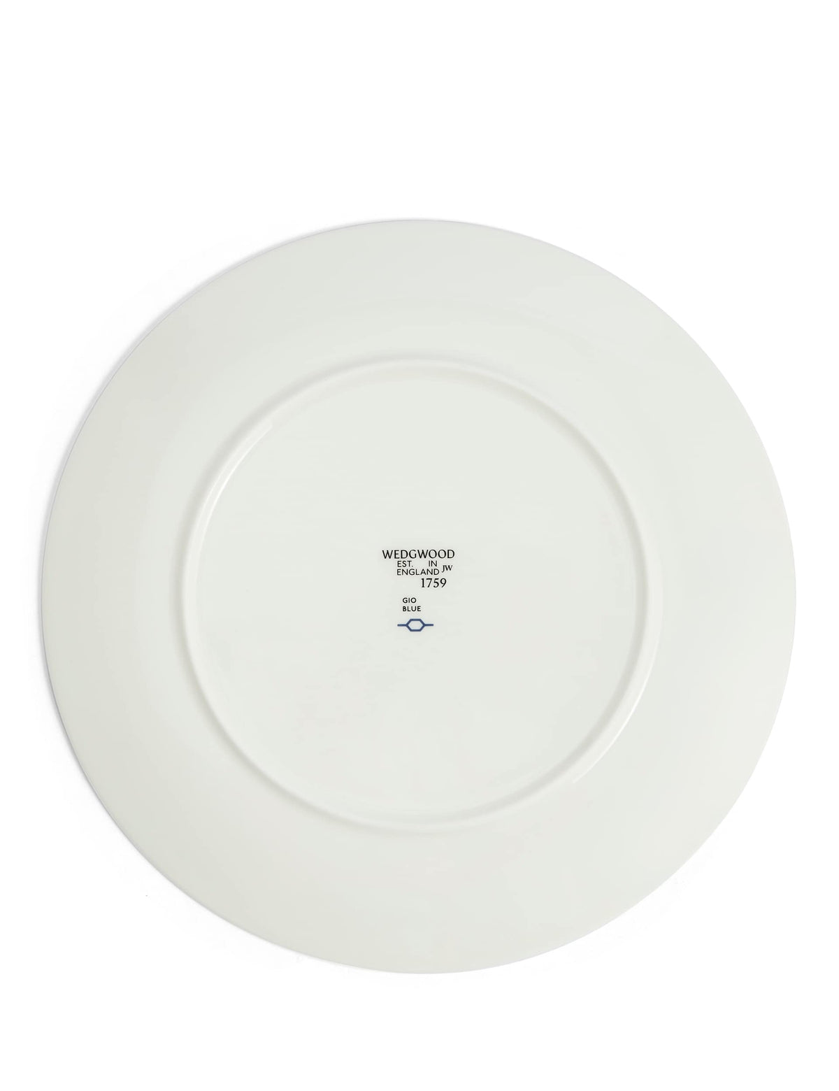 Wedgwood Gio Pinstripe plates set of 2 23.8cm, imported from the UK