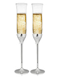 Vera Wang Love Knot crystal flutes set of 2 - British product