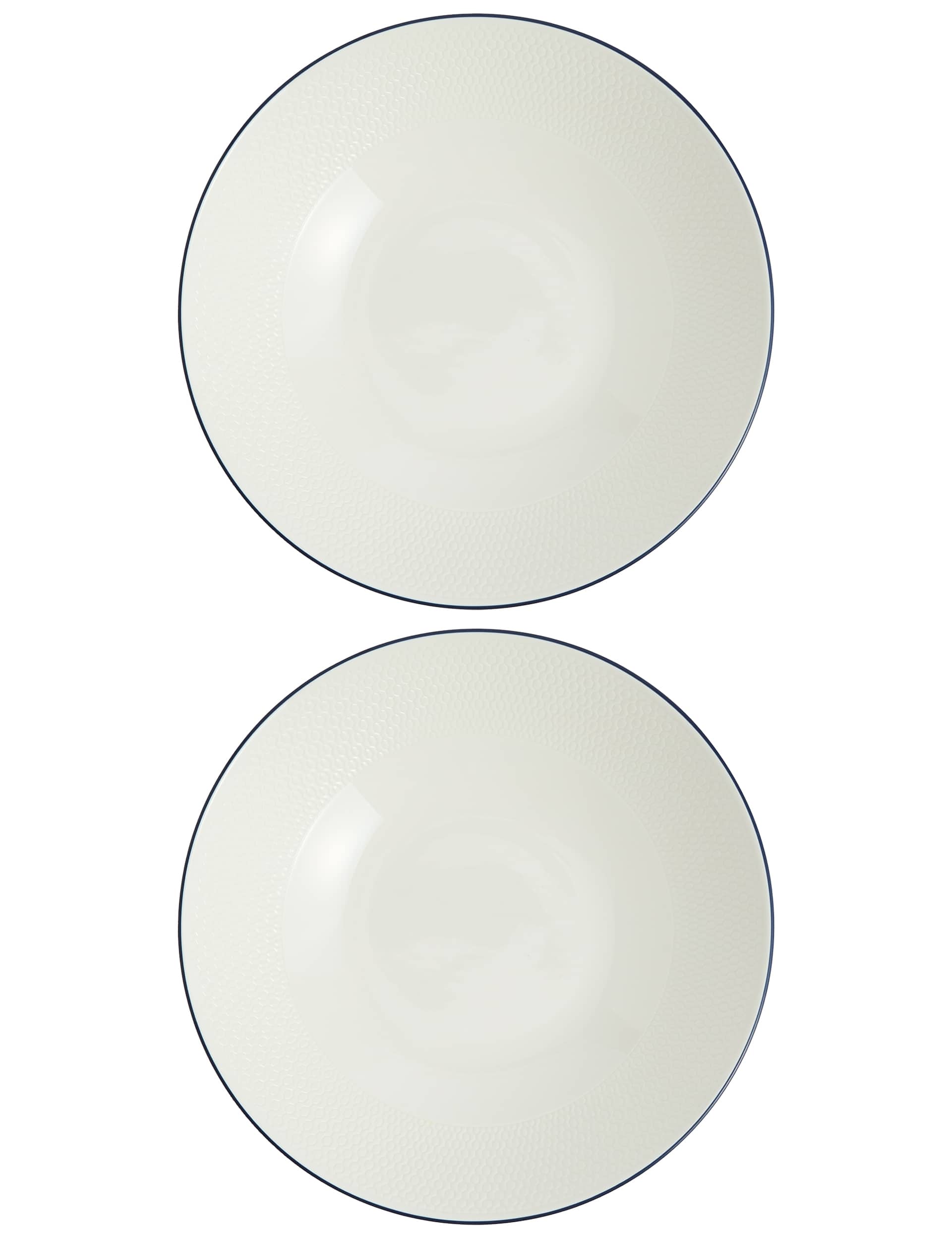 Wedgwood Gio pasta bowls fine bone china set of 2 (British brand)