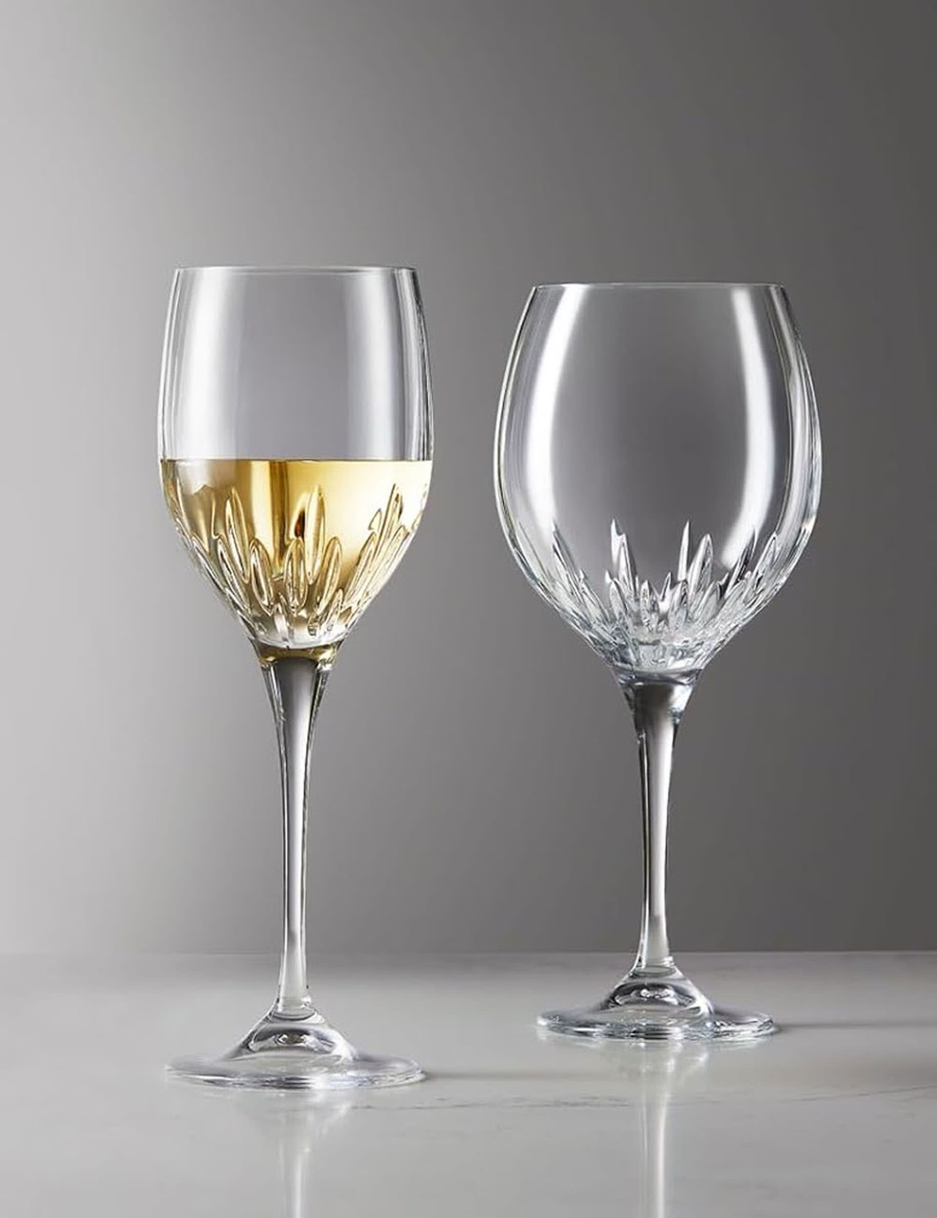 Vera Wang Duchesse crystal goblets set of 2, imported from the UK