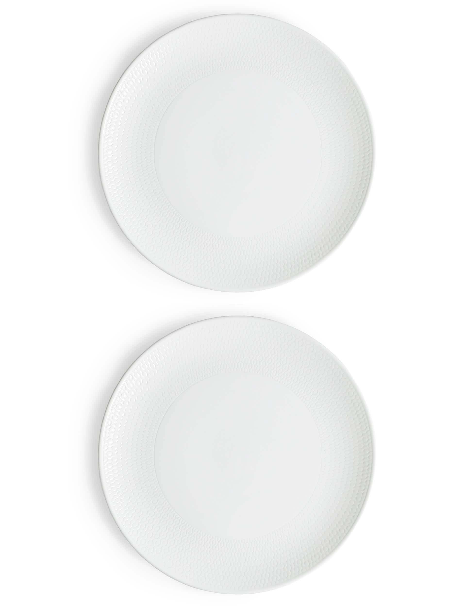 Wedgwood Gio dinner plates set of 2, fine china, imported from the UK