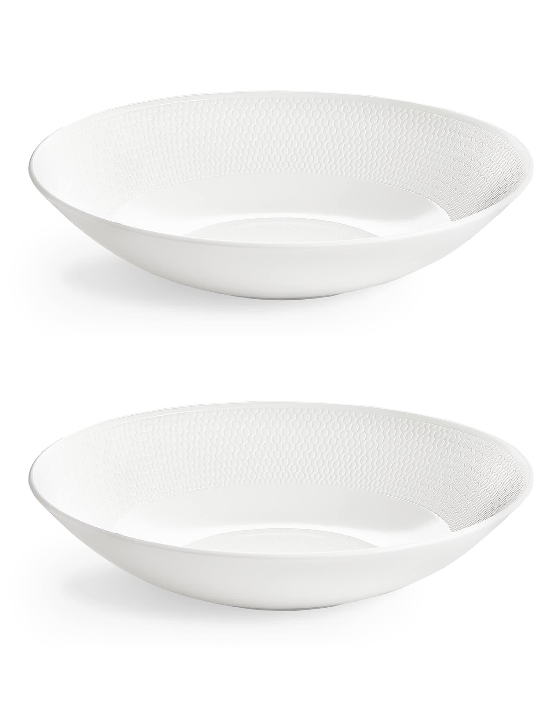 Wedgwood pasta bowls set of 2 23.1cm (British brand)