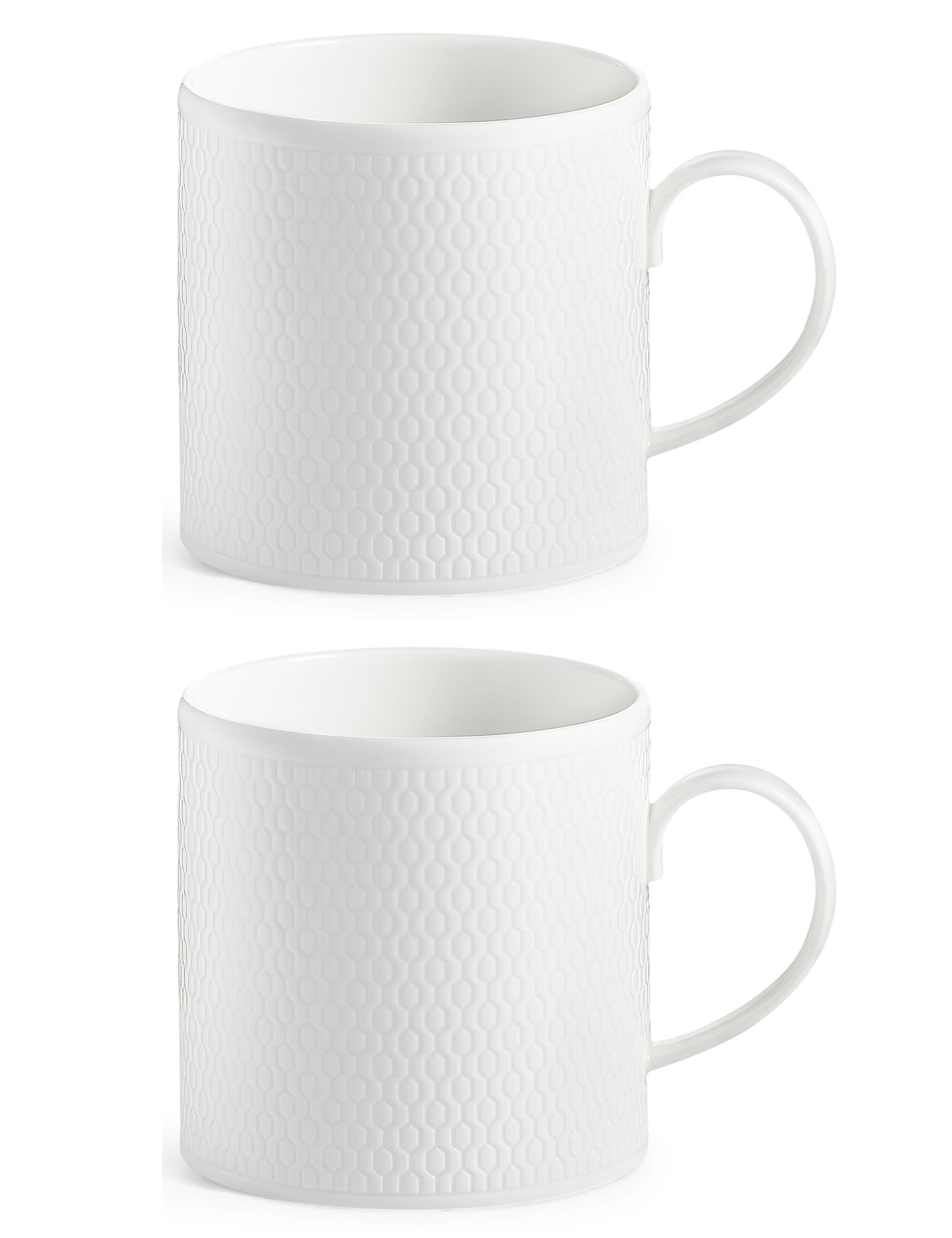 Wedgwood Gio fine bone china mug set, imported from the UK