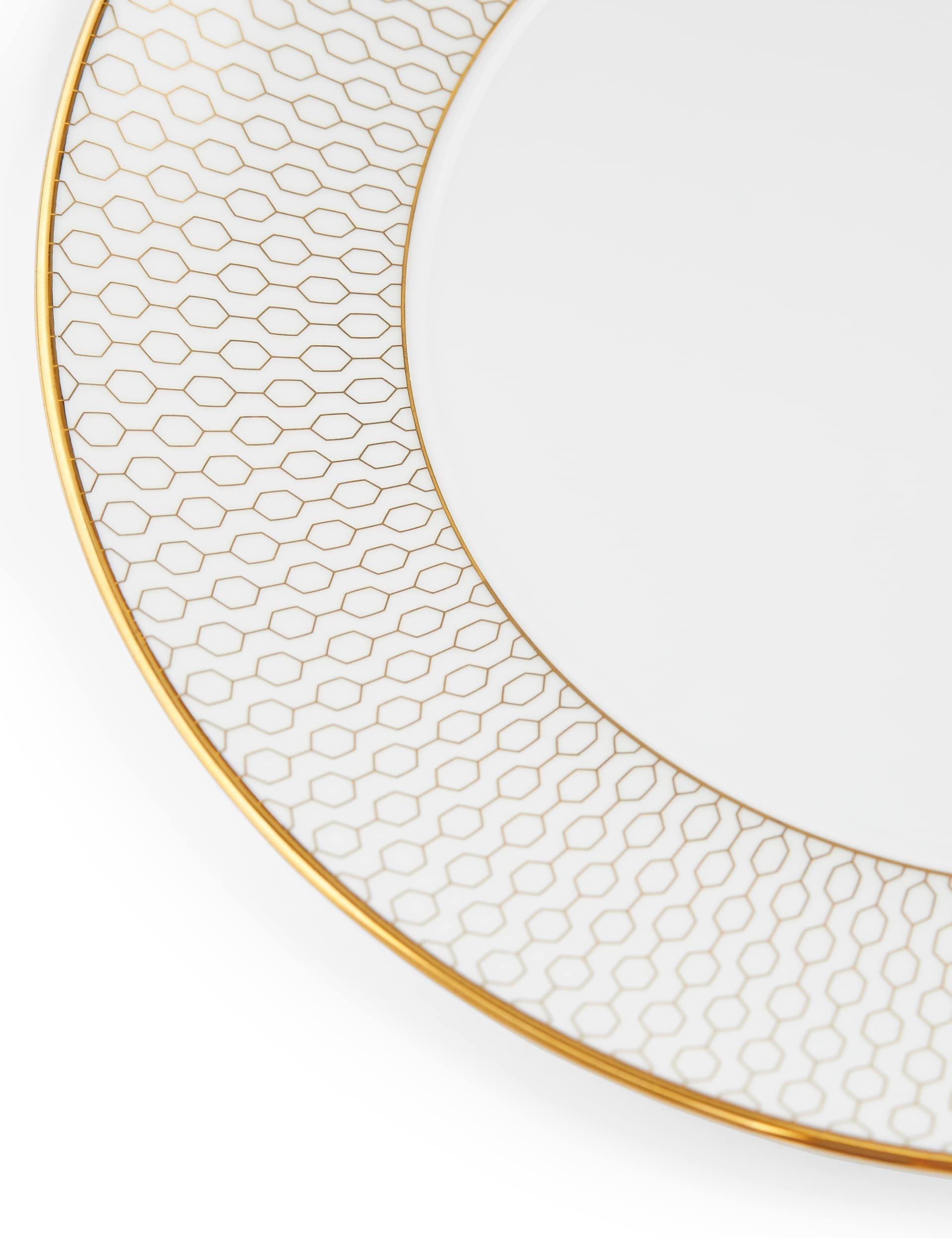 Wedgwood Gio Gold dinner plate 20.63 cm fine china, imported from the UK