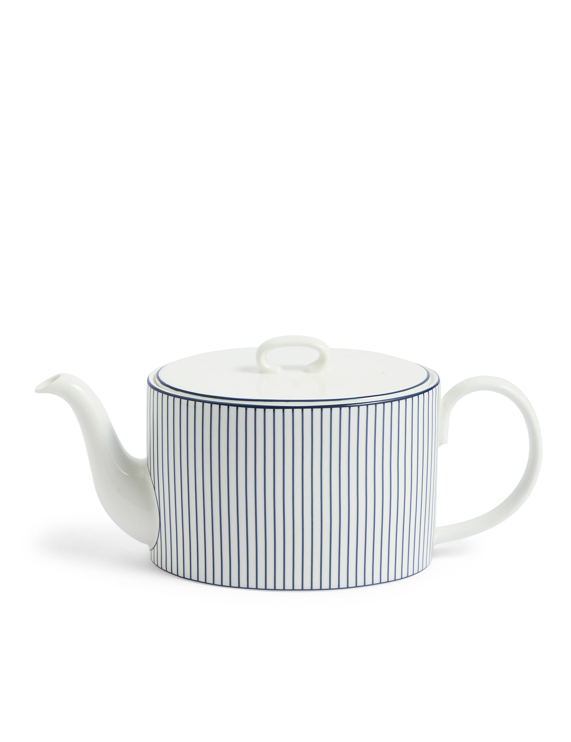 Wedgwood striped teapot 32oz fine bone china (British brand)