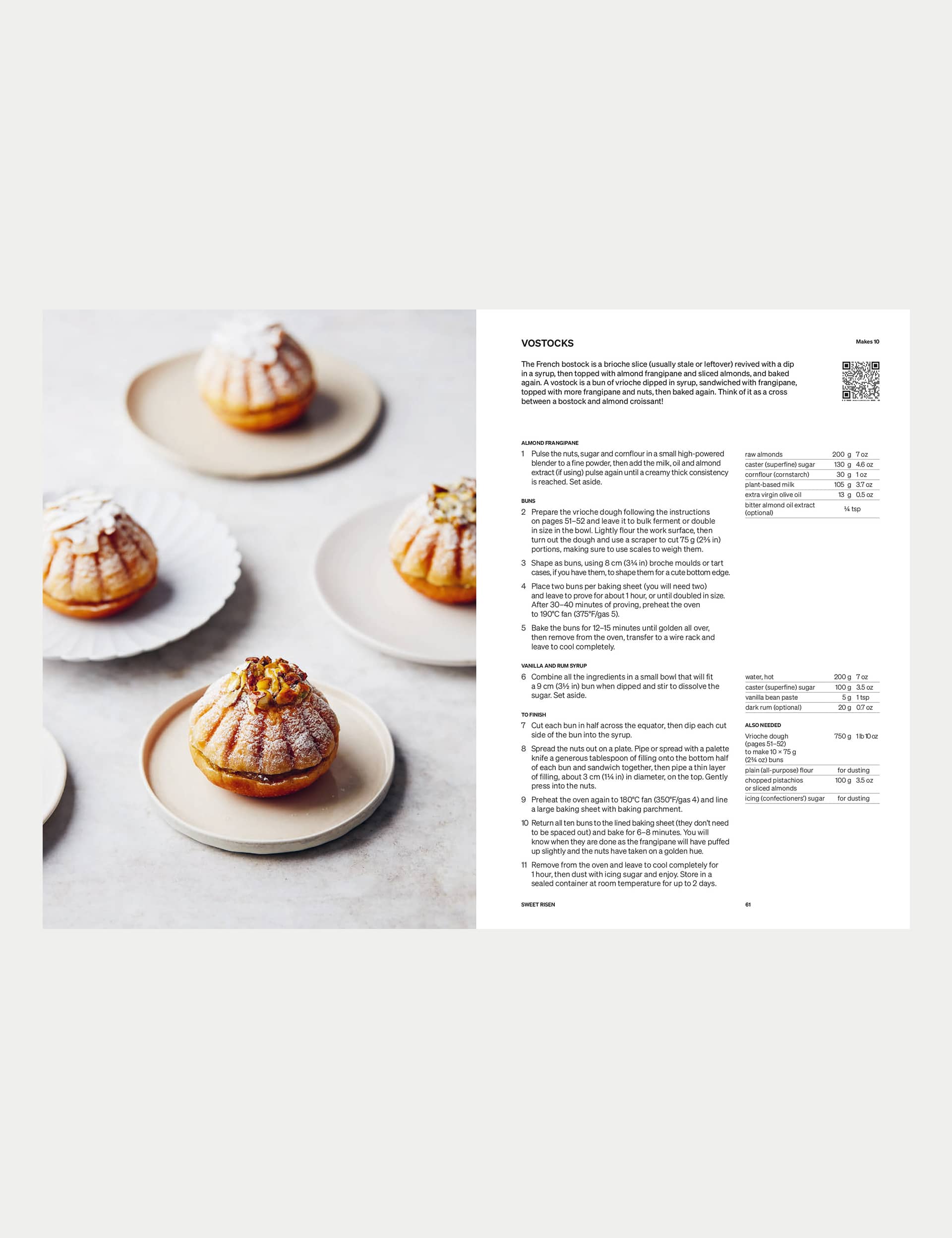 Philip Khoury A New Way to Bake cookbook, imported from the UK