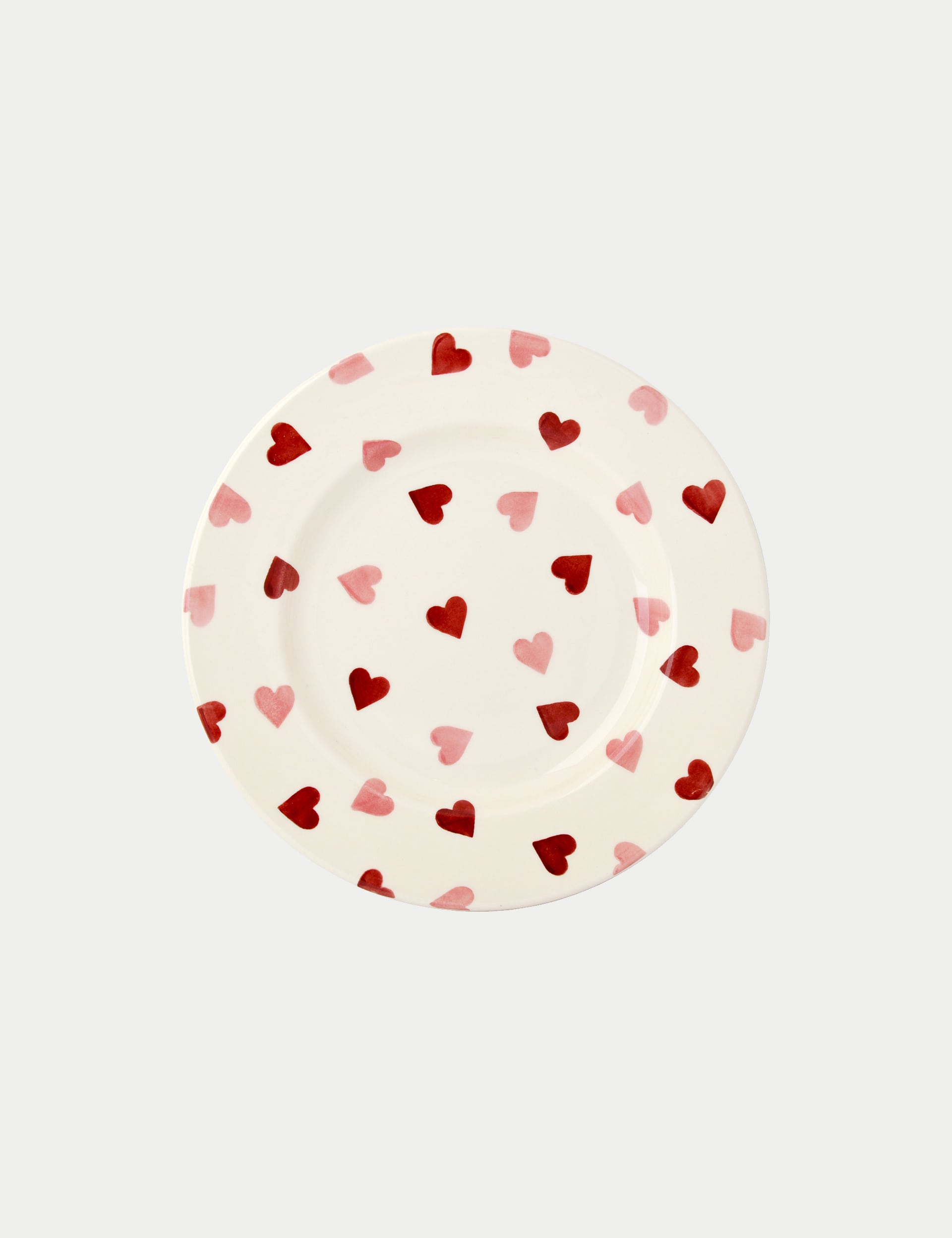 Emma Bridgewater Pink Hearts side plate - British product