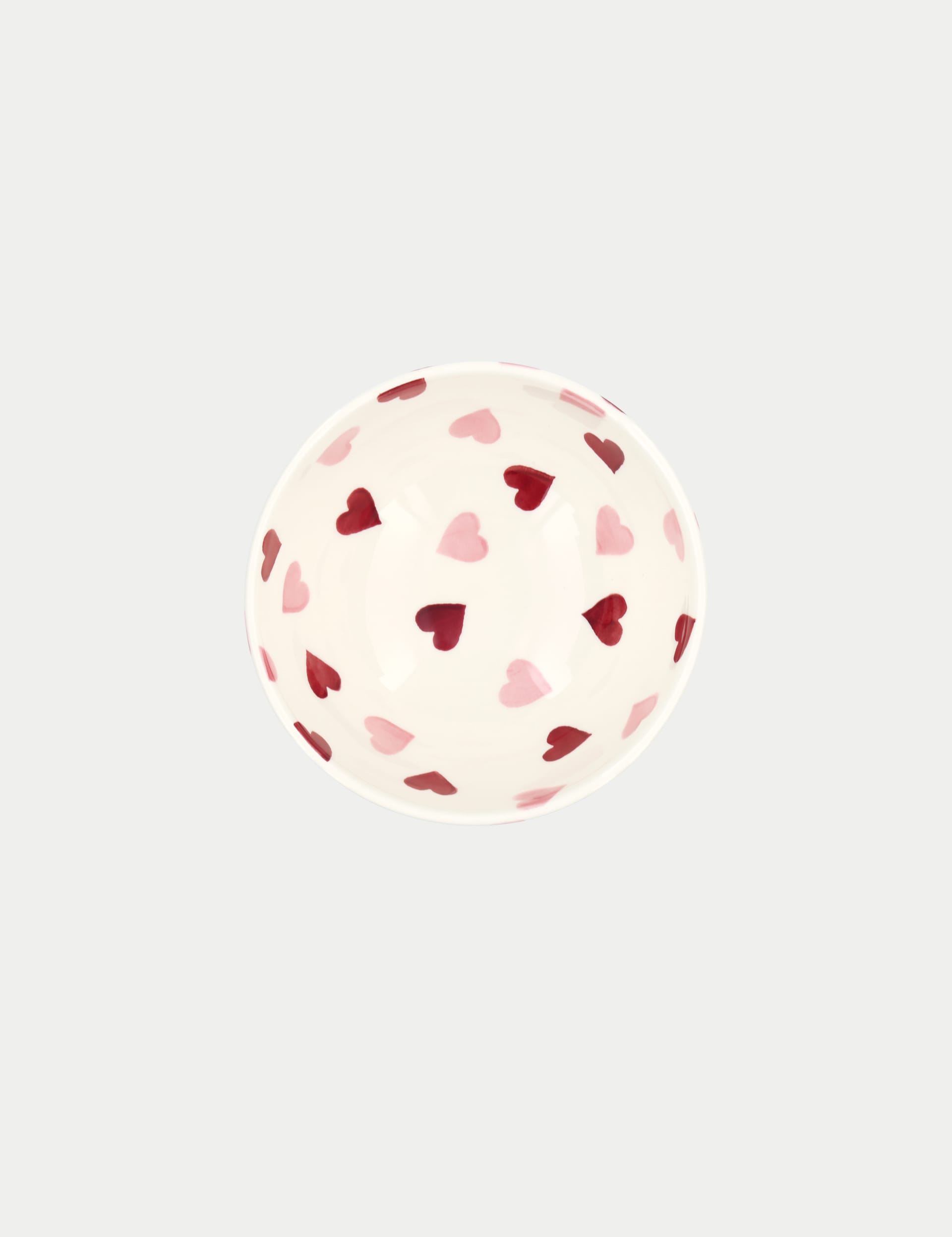 Emma Bridgewater pink hearts nibble bowl, UK version