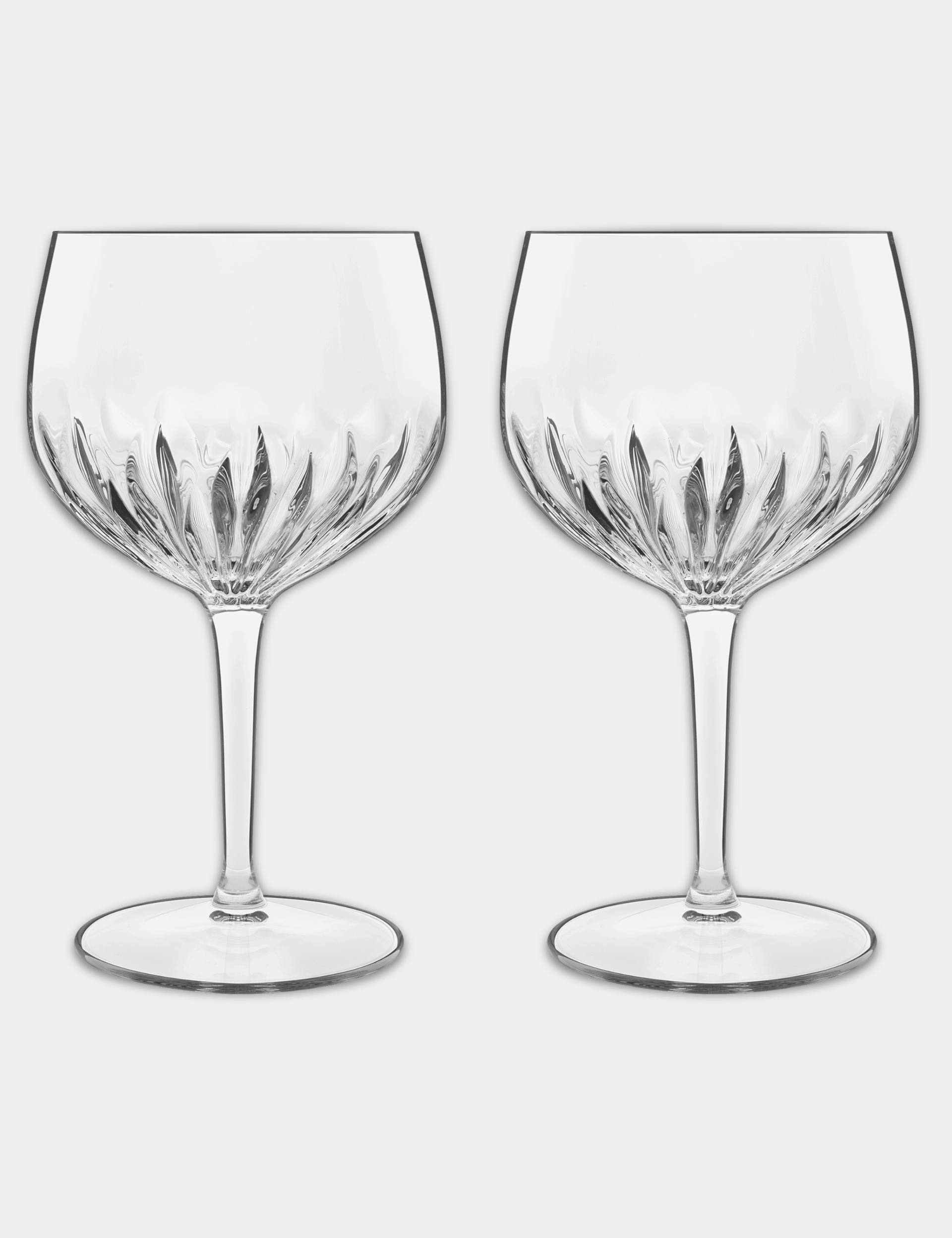 Luigi Bormioli American gin glasses set of 2 (British brand)