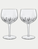 Luigi Bormioli American gin glasses set of 2 (British brand)