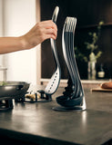 5 Piece Nest Steel Utensil Set