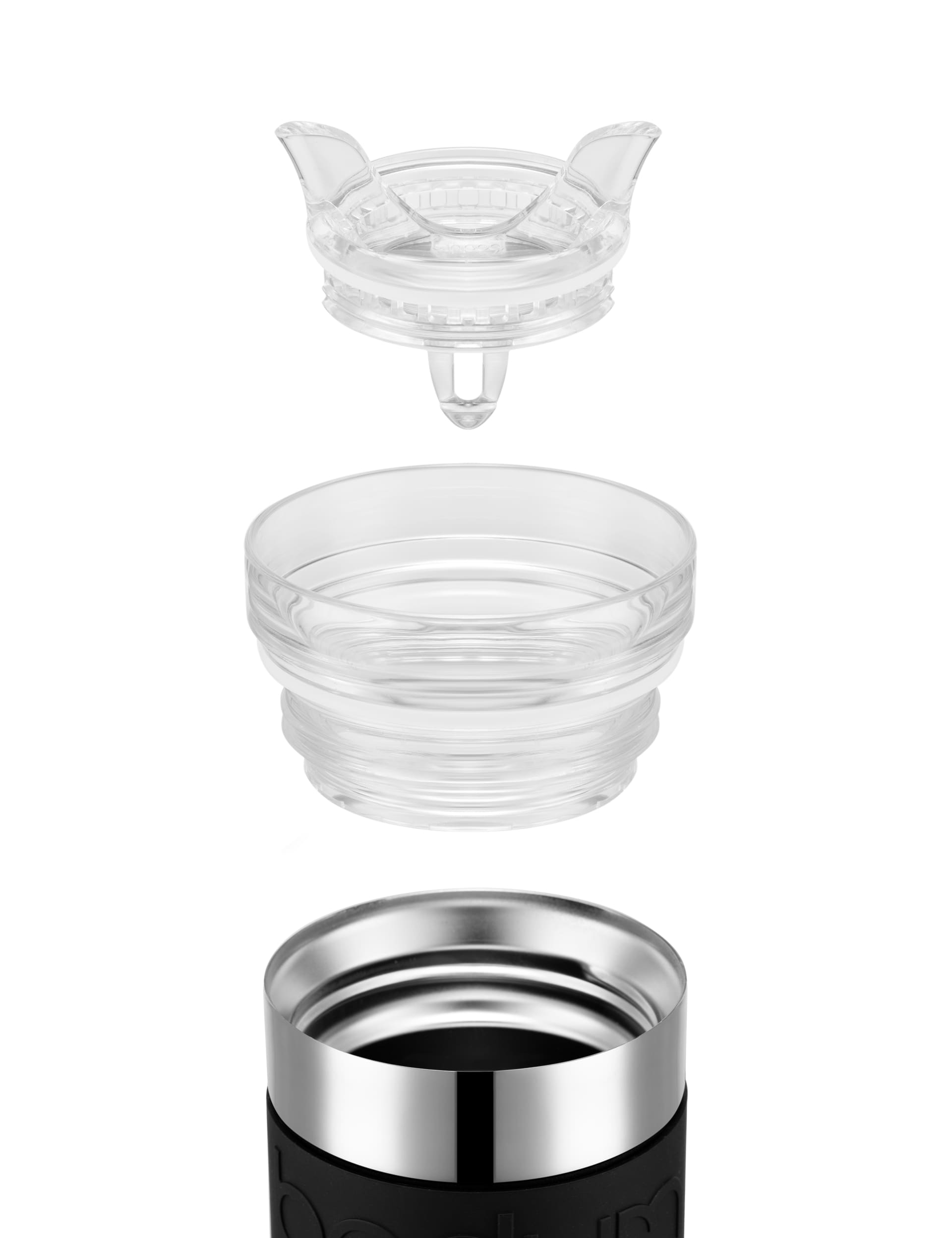 Vacuum travel mug 355ml (British brand)