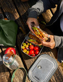 Black+Blum stainless steel lunch box, imported from the UK