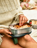 Black+Blum stainless steel lunch box, imported from the UK