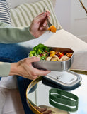 Black+Blum stainless steel lunch box, imported from the UK