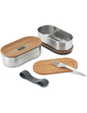 Black+Blum set of two stainless steel bento boxes (British brand)