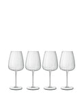 Luigi Bormioli Optica red wine glasses set 70cl (British brand)
