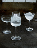 Set of 4 Optica White Wine Glasses