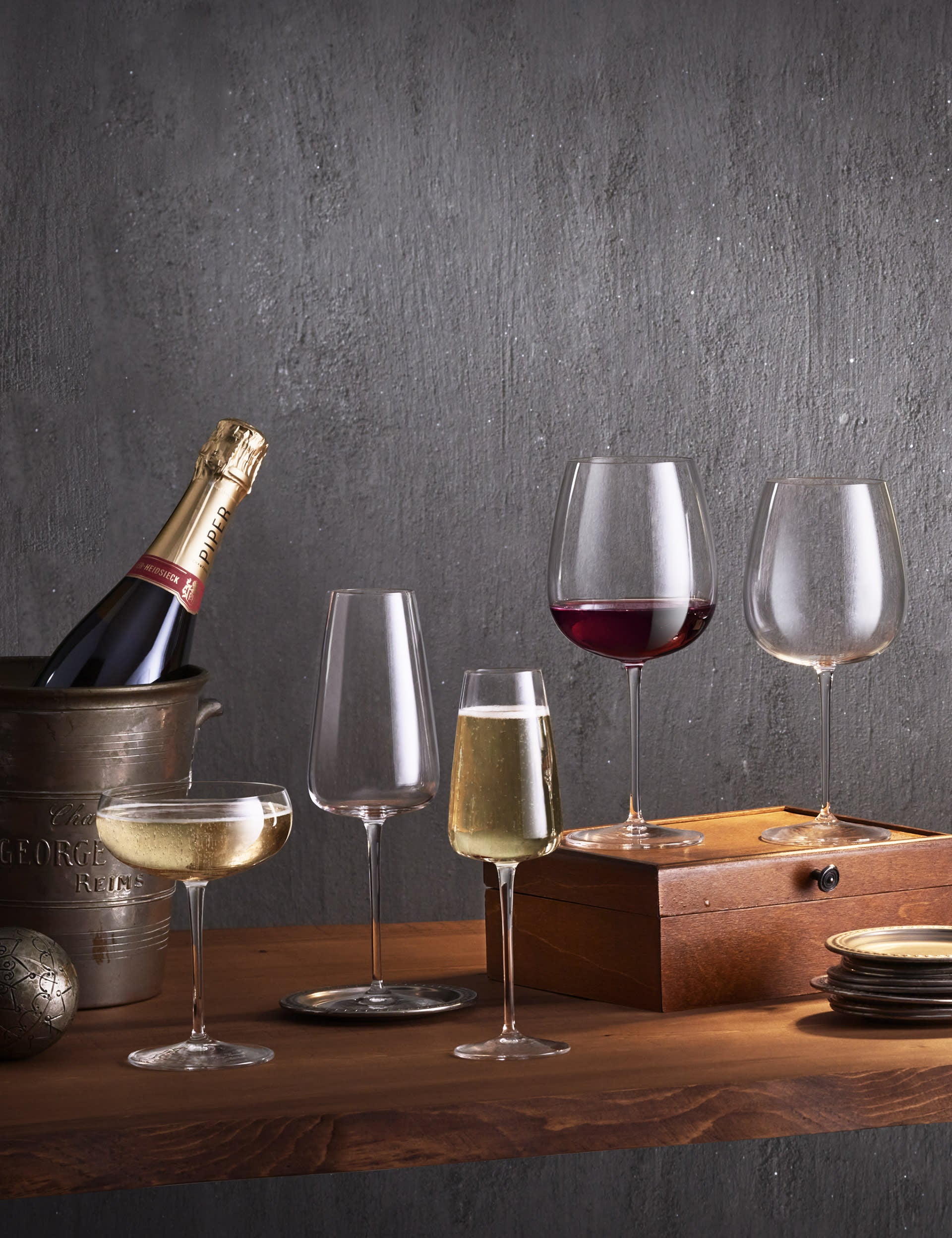 Luigi Bormioli Talismano white wine glasses set of 4 - British product