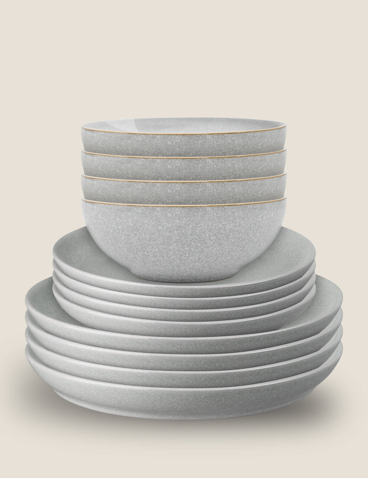 Denby Elements Coupe dinner set 12 piece - British product