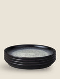 Denby Halo stoneware dinner plates set of 4 (British brand)