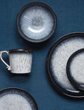 Denby Halo stoneware dinner plates set of 4 (British brand)