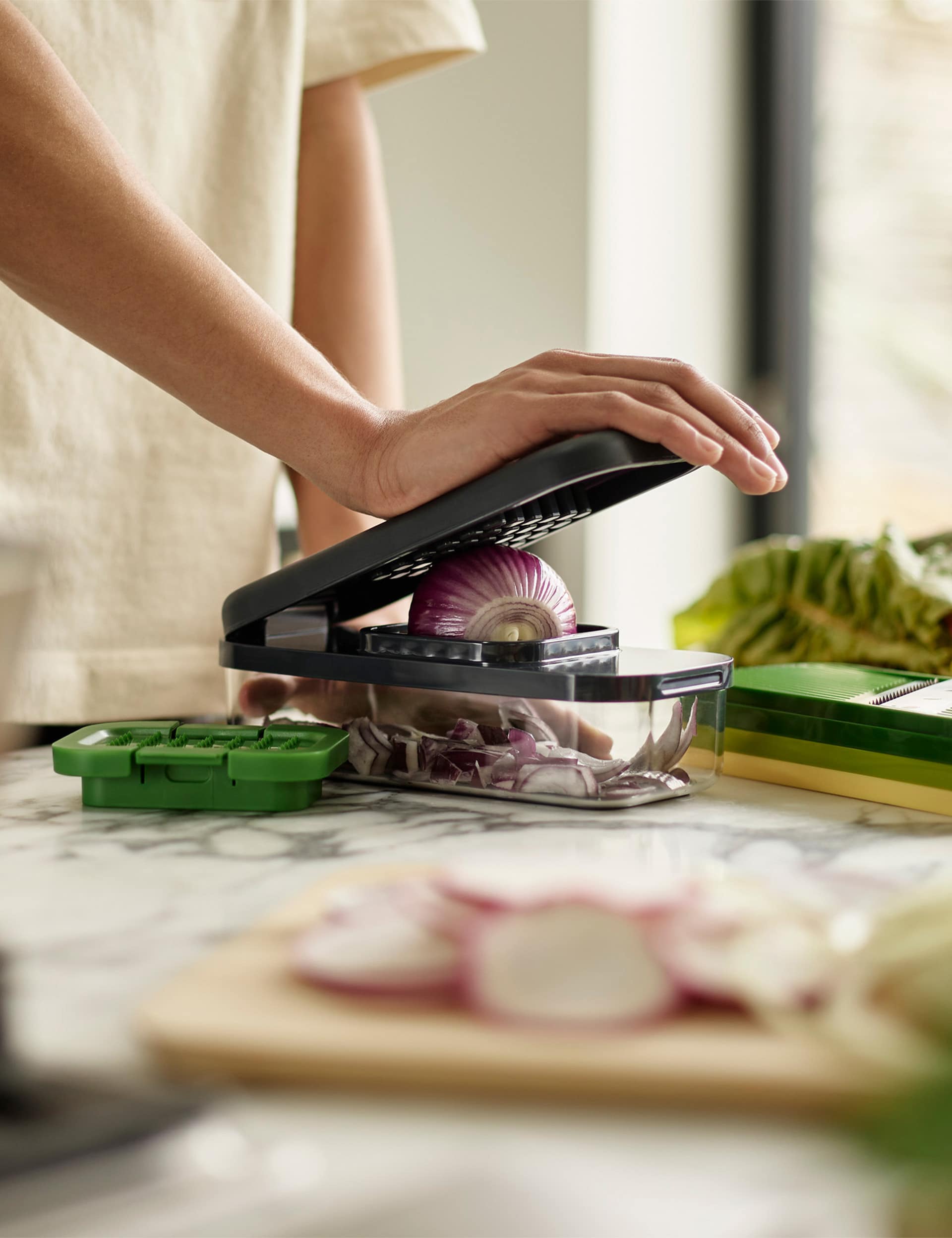 Joseph Joseph 4 piece grater and slicer set (British brand)