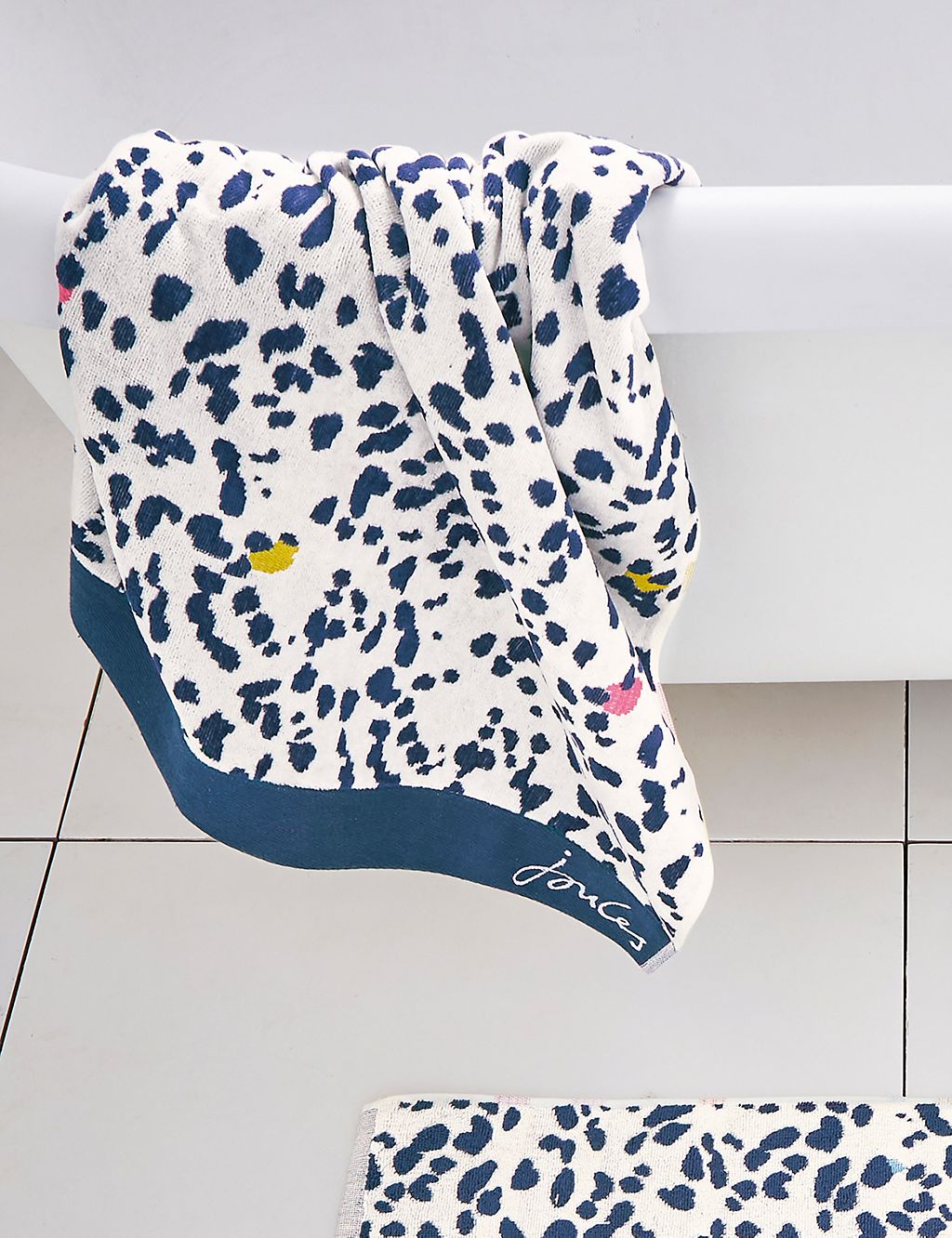 Pure Cotton Lynx Leopard Towel GOODS M&S   