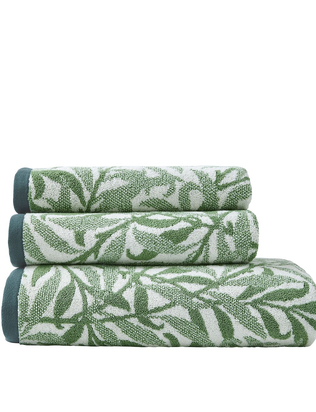 Pure Cotton Willow Bough Towel GOODS M&S   