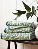 Pure Cotton Willow Bough Towel GOODS M&S   