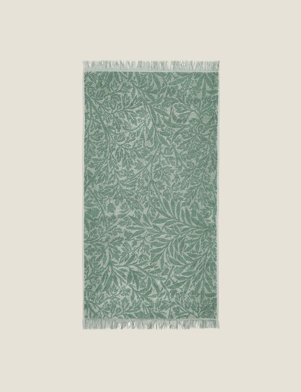 Pure Cotton Foliage Towel GOODS M&S   