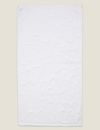Pure Cotton Magnolia Textured Towel