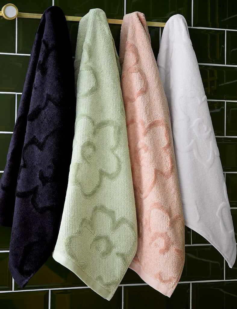 Pure Cotton Magnolia Textured Towel