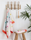 Pure Cotton Rainbow Bee Towel GOODS M&S   