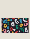 Pure Cotton Leopard Bee Bath Mat GOODS M&S   