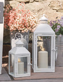 TruGlow set of two decorative LED lanterns for outdoor use - British product