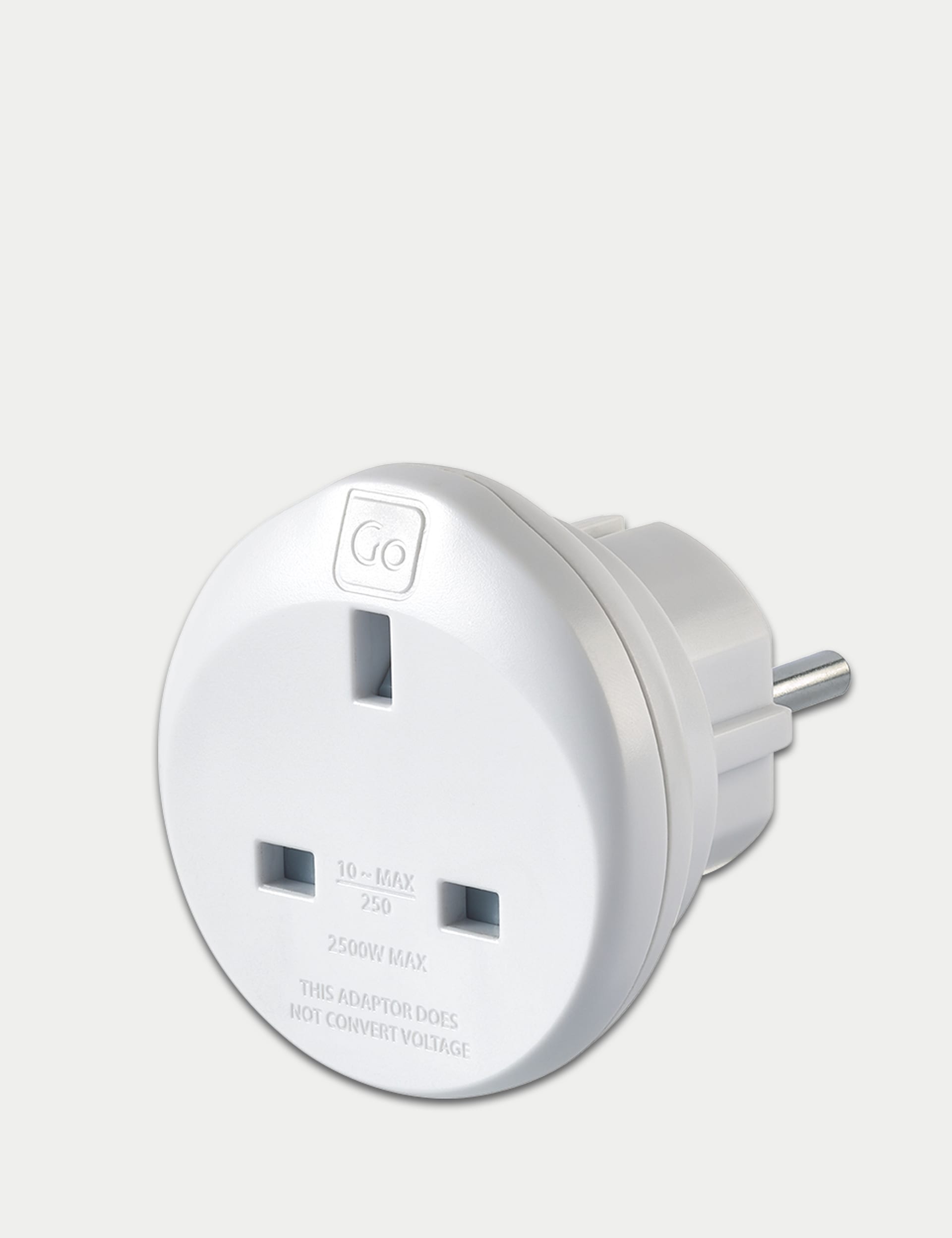 UK-EU Travel Adaptor (British brand)