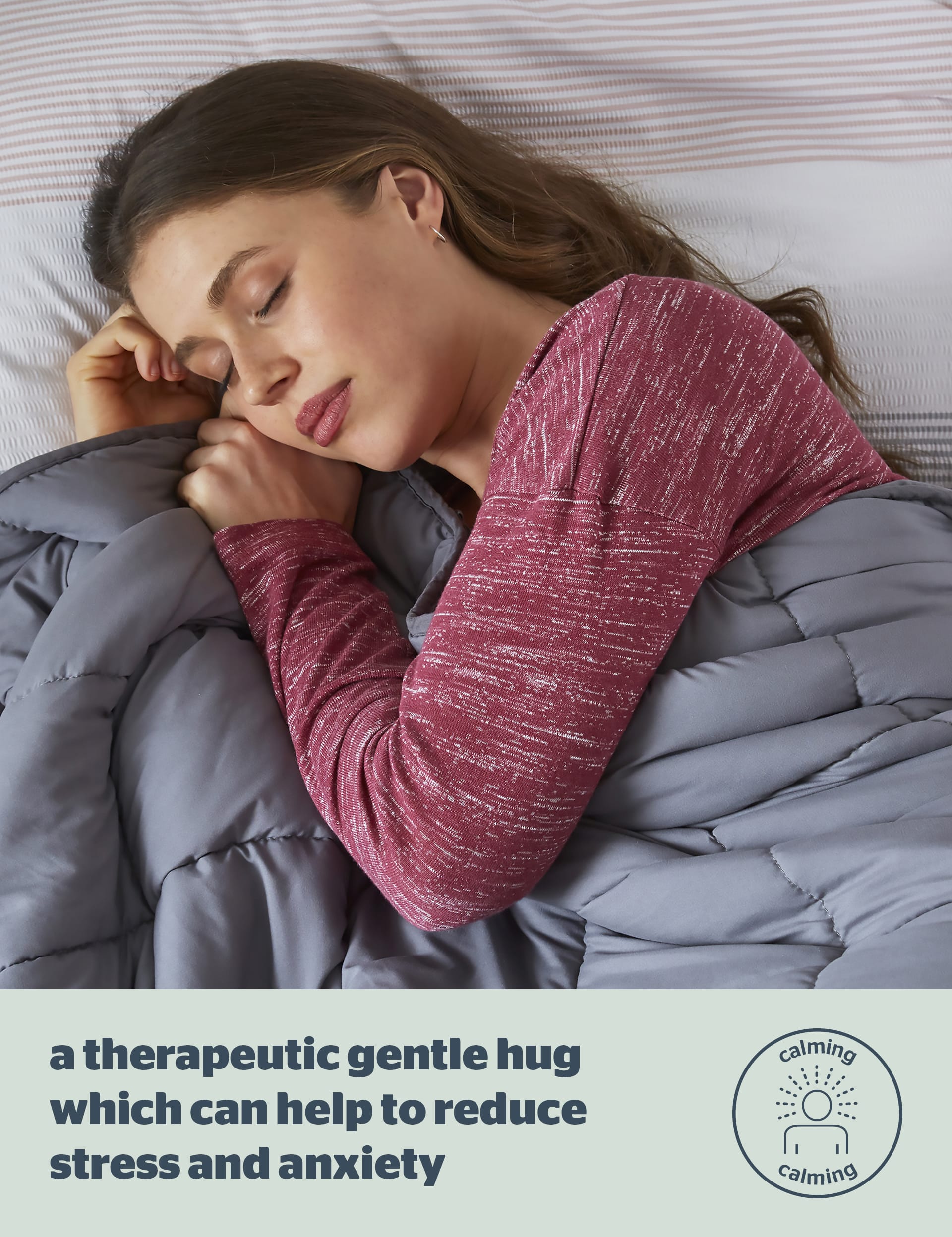 Silentnight Wellbeing weighted blanket 9kg (British brand)