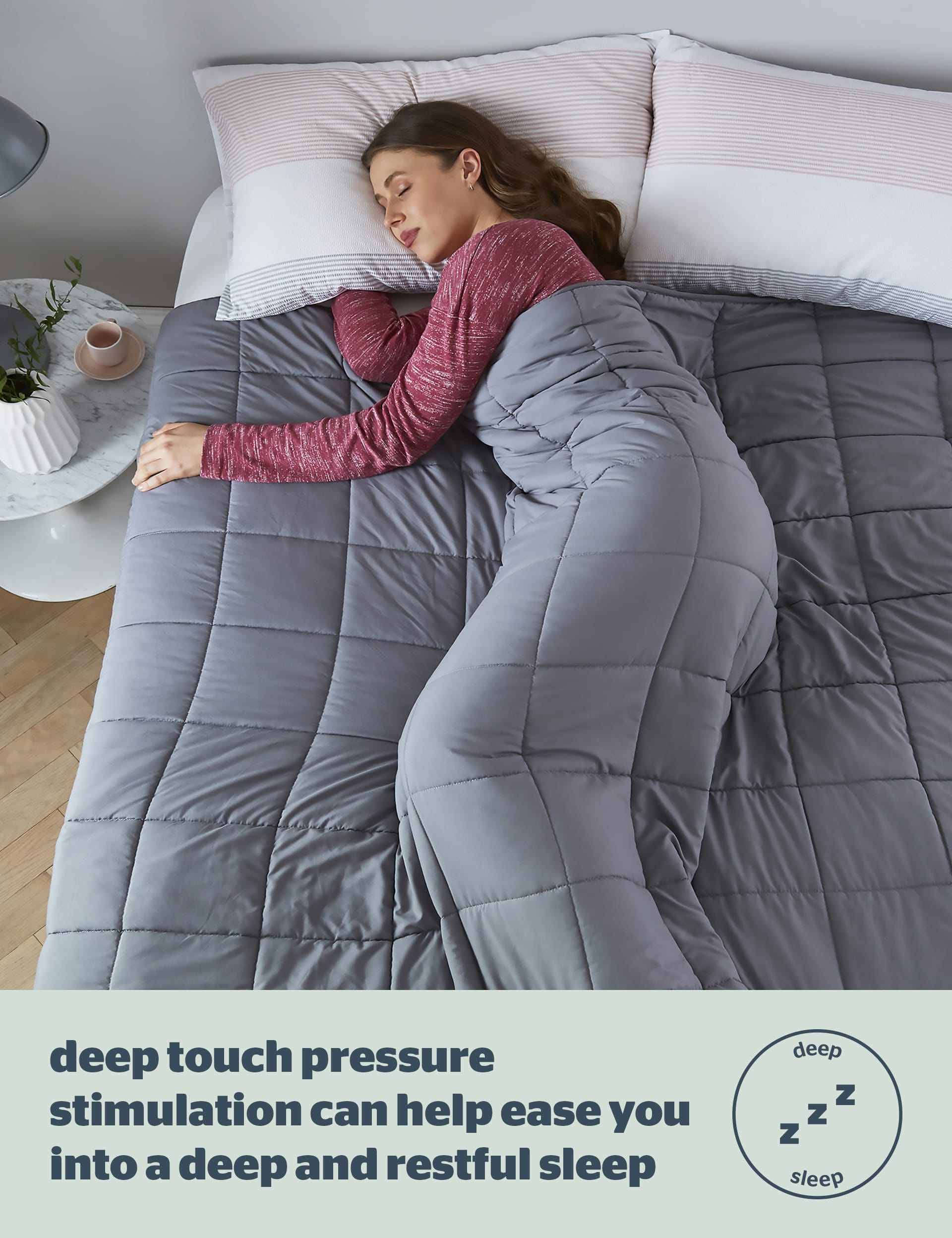 Silentnight Wellbeing weighted blanket 9kg (British brand)