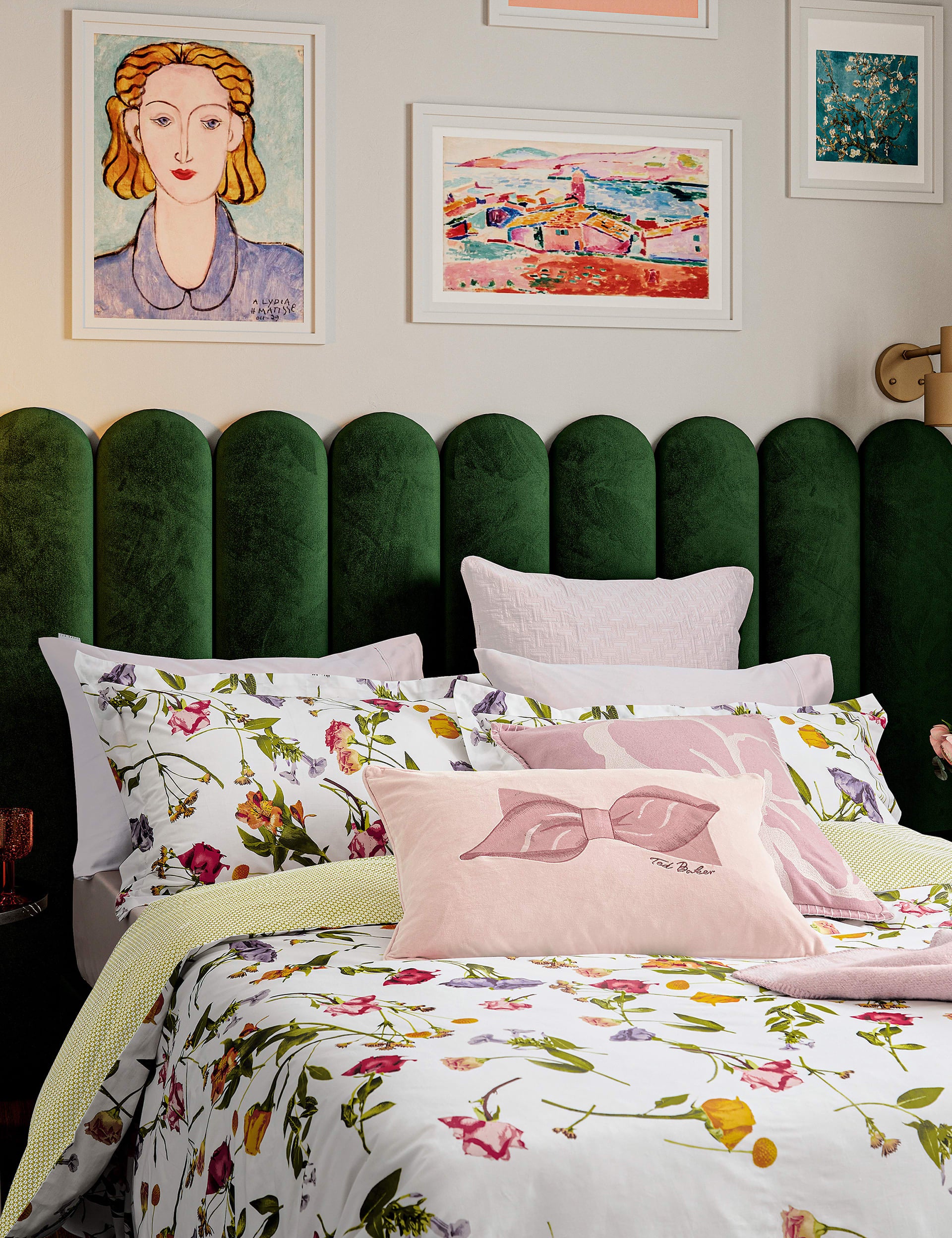 Pure Cotton Scattered Bouquet Bedding Set