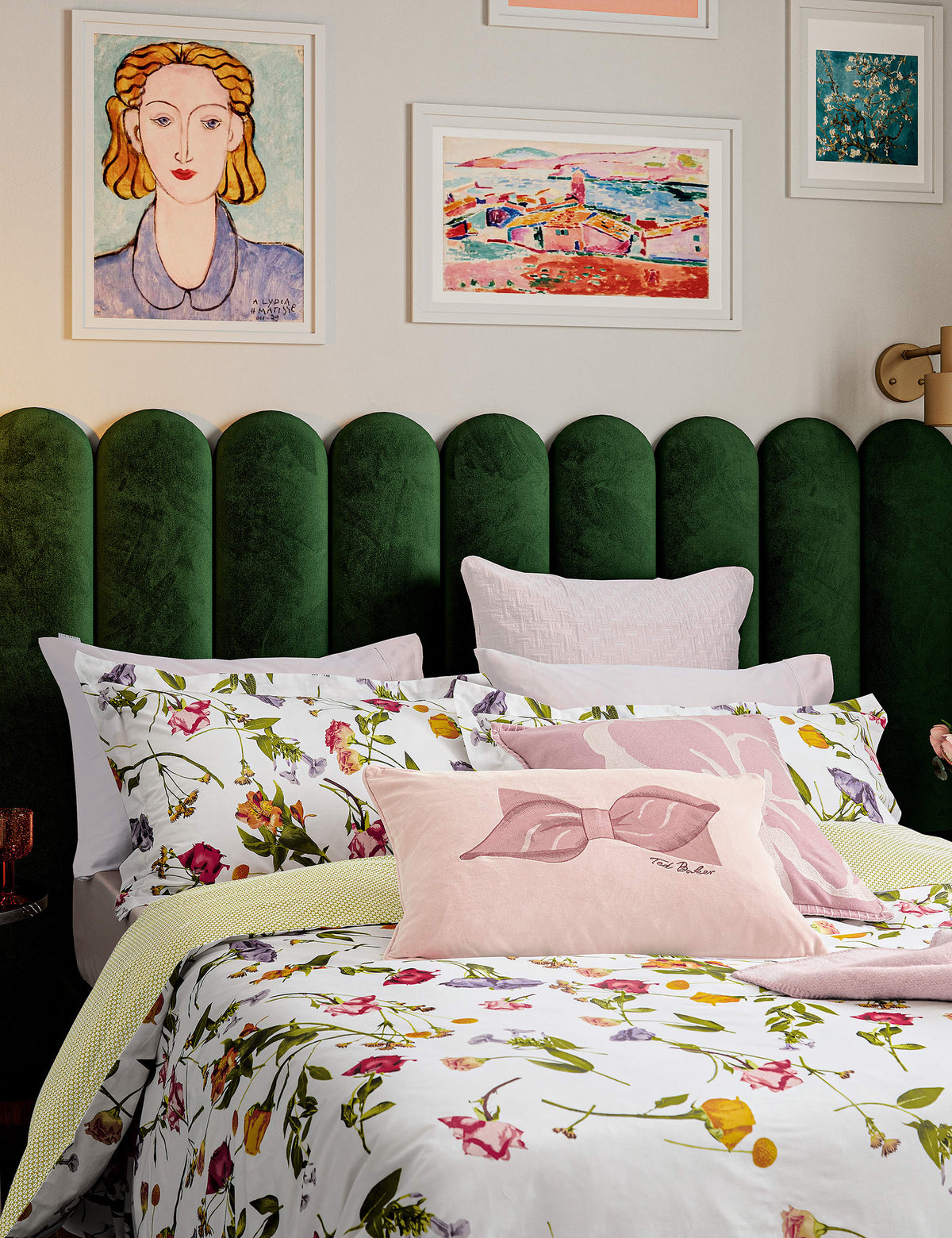 Pure Cotton Scattered Bouquet Bedding Set