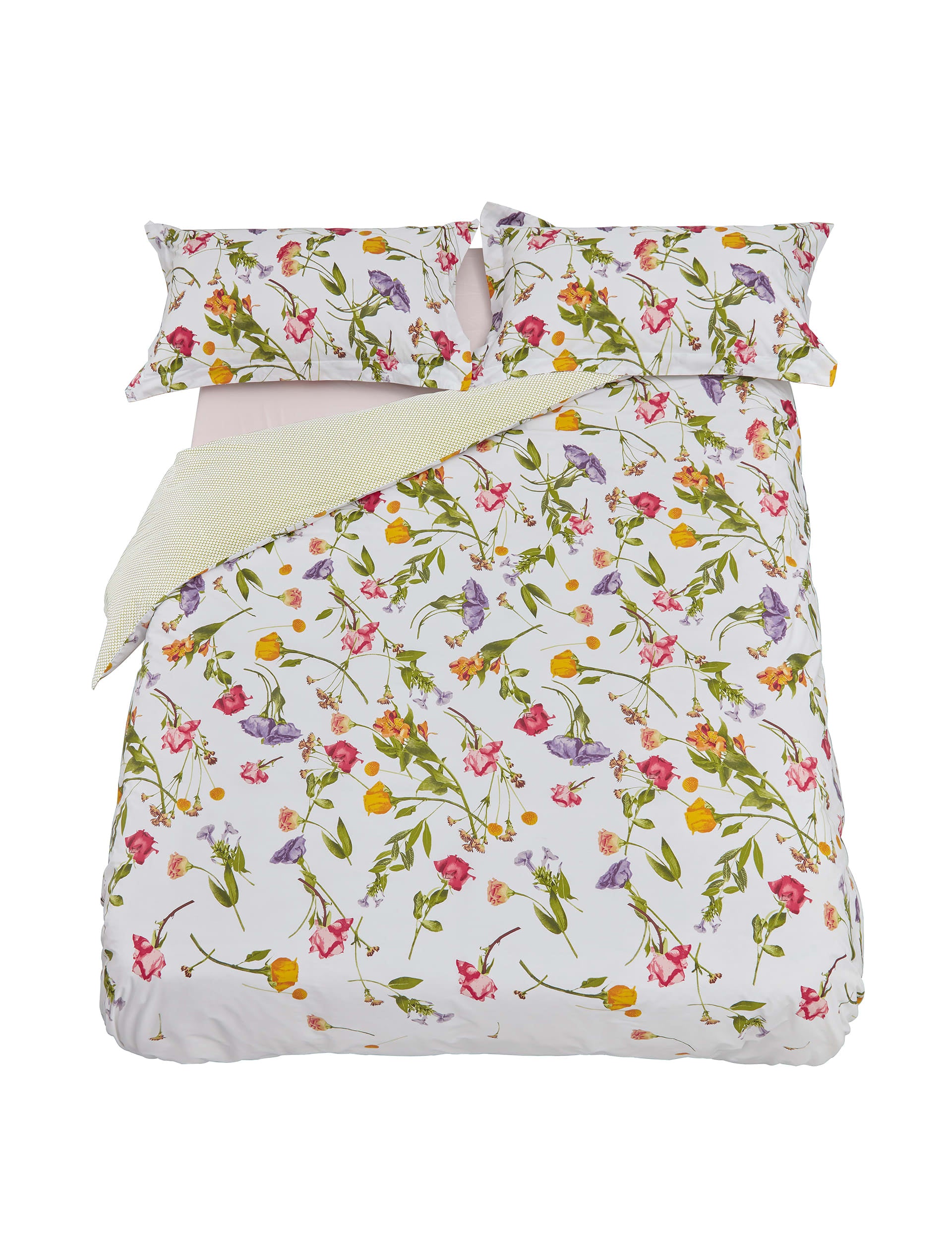 Pure Cotton Scattered Bouquet Bedding Set