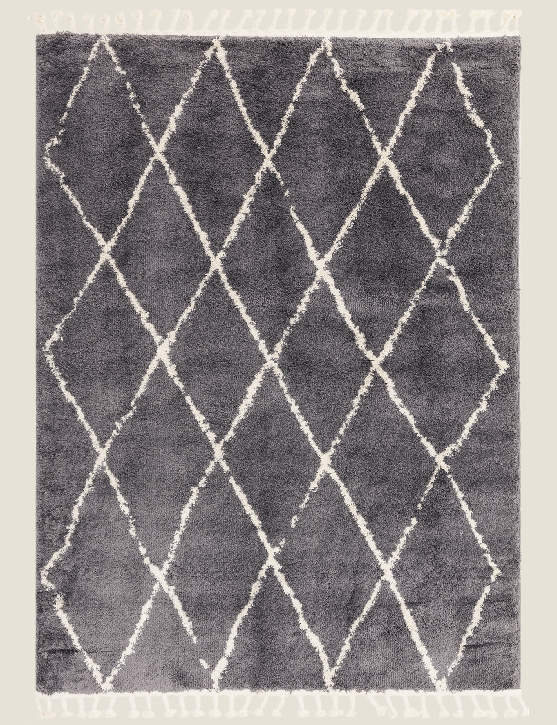Agadir Berber rug with diamond pattern 120x170 cm - British product