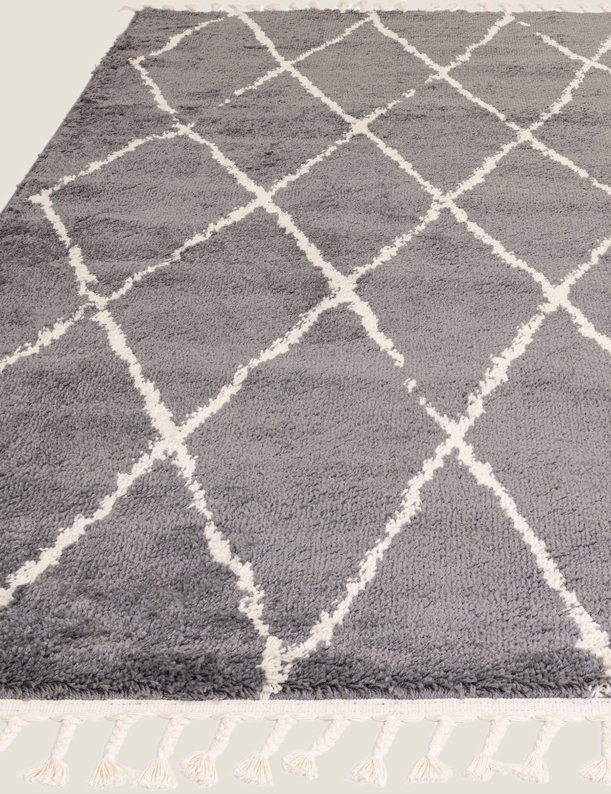 Agadir Berber rug with diamond pattern 120x170 cm - British product