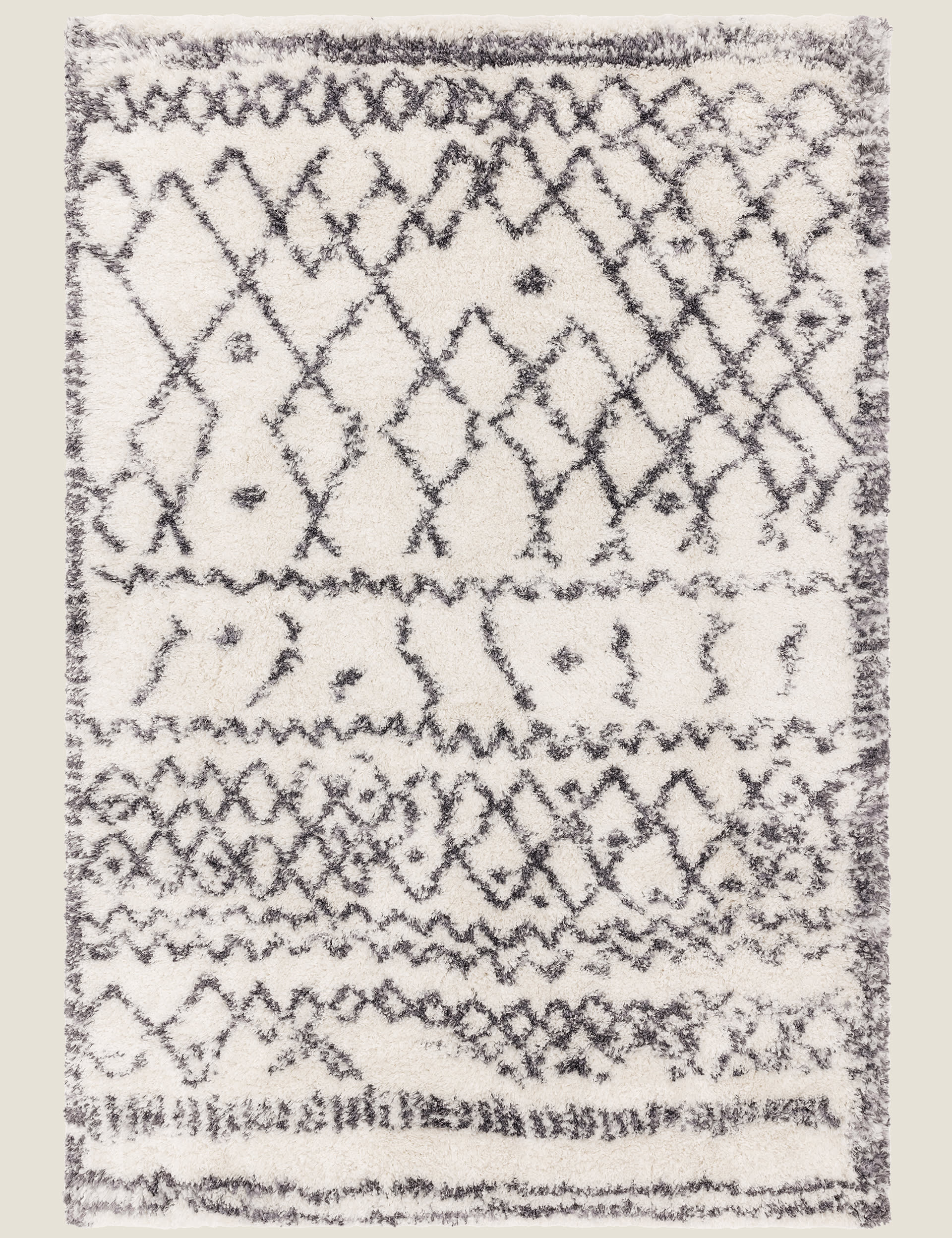 Alto Moroccan shaggy rug (British brand)